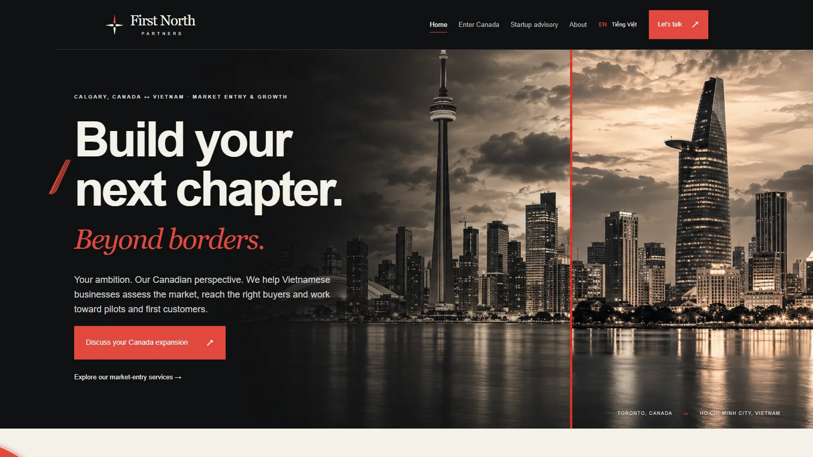 First North Partners website